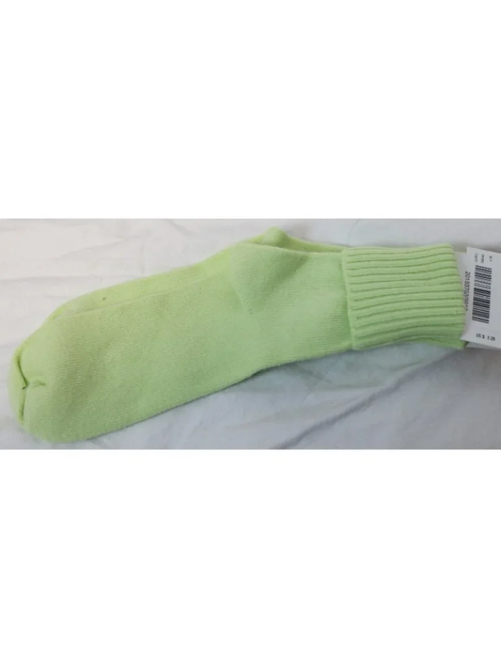 2003 Gymboree Sweet Cupcake Green Socks 4-5 yrs Med 10-11 Shoe Fold Over Bobby